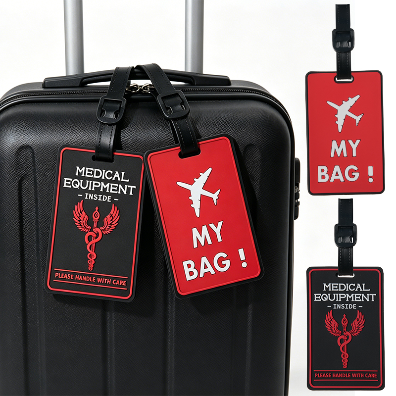Privacy Protection Luggage Tag - Medical Label ulasan dan harga