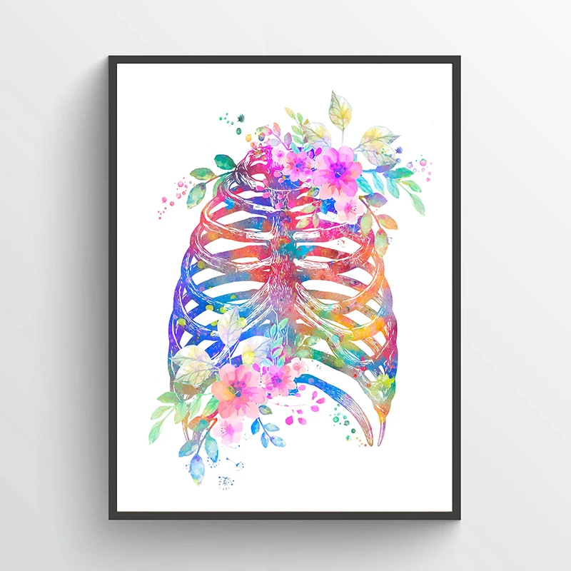 Anatomy Medical Poster Flower  - Medical Lab Pictures ulasan dan harga