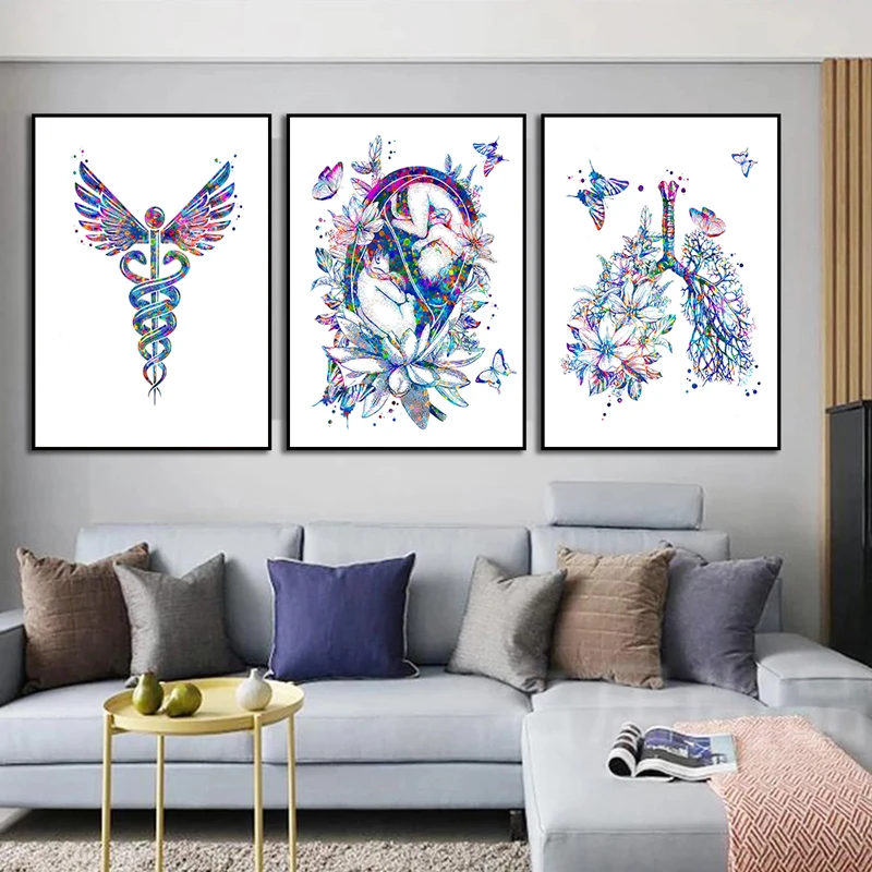 Anatomy Medical Poster Flower  - Medical Lab Pictures ulasan dan harga