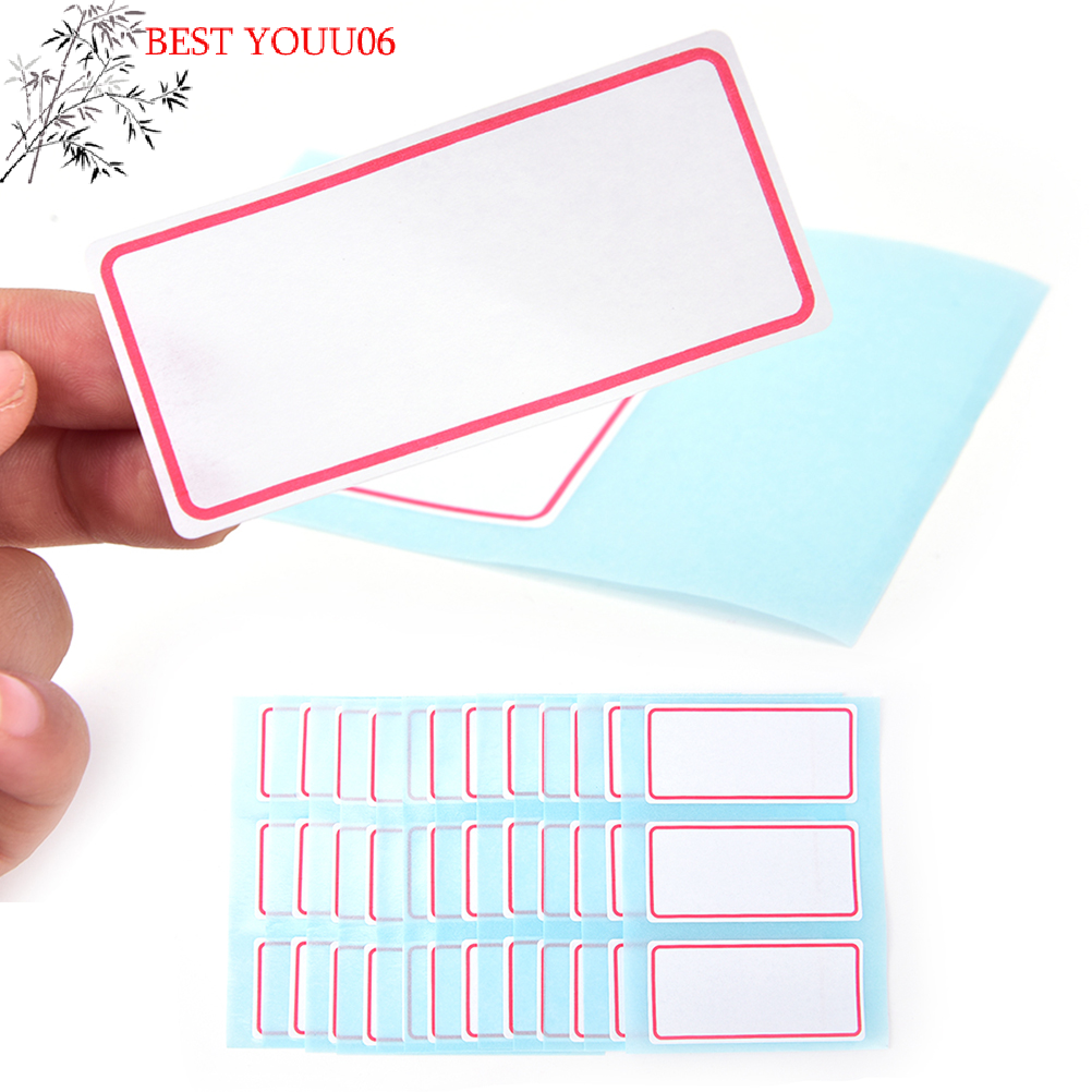 (YOUU06)12Sheets Blank Sticker - Medical Label ulasan dan harga