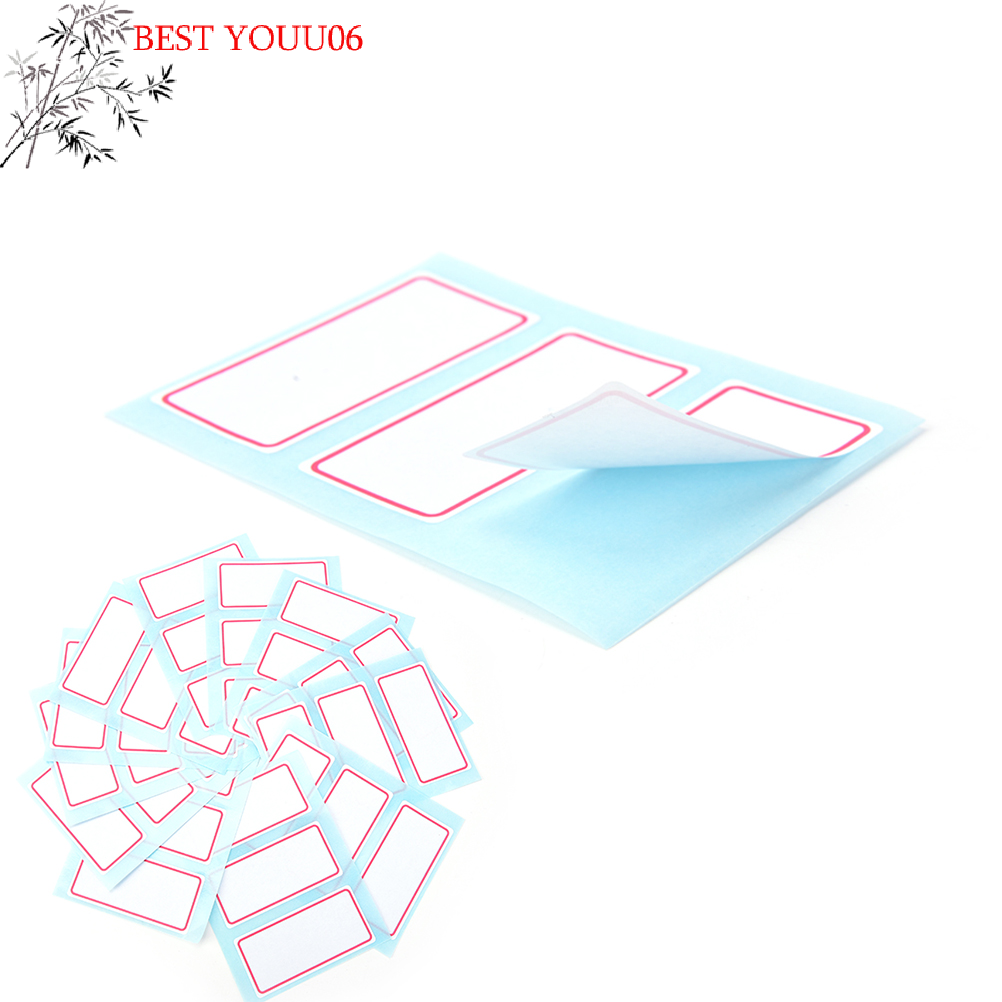 (YOUU06)12Sheets Blank Sticker - Medical Label ulasan dan harga
