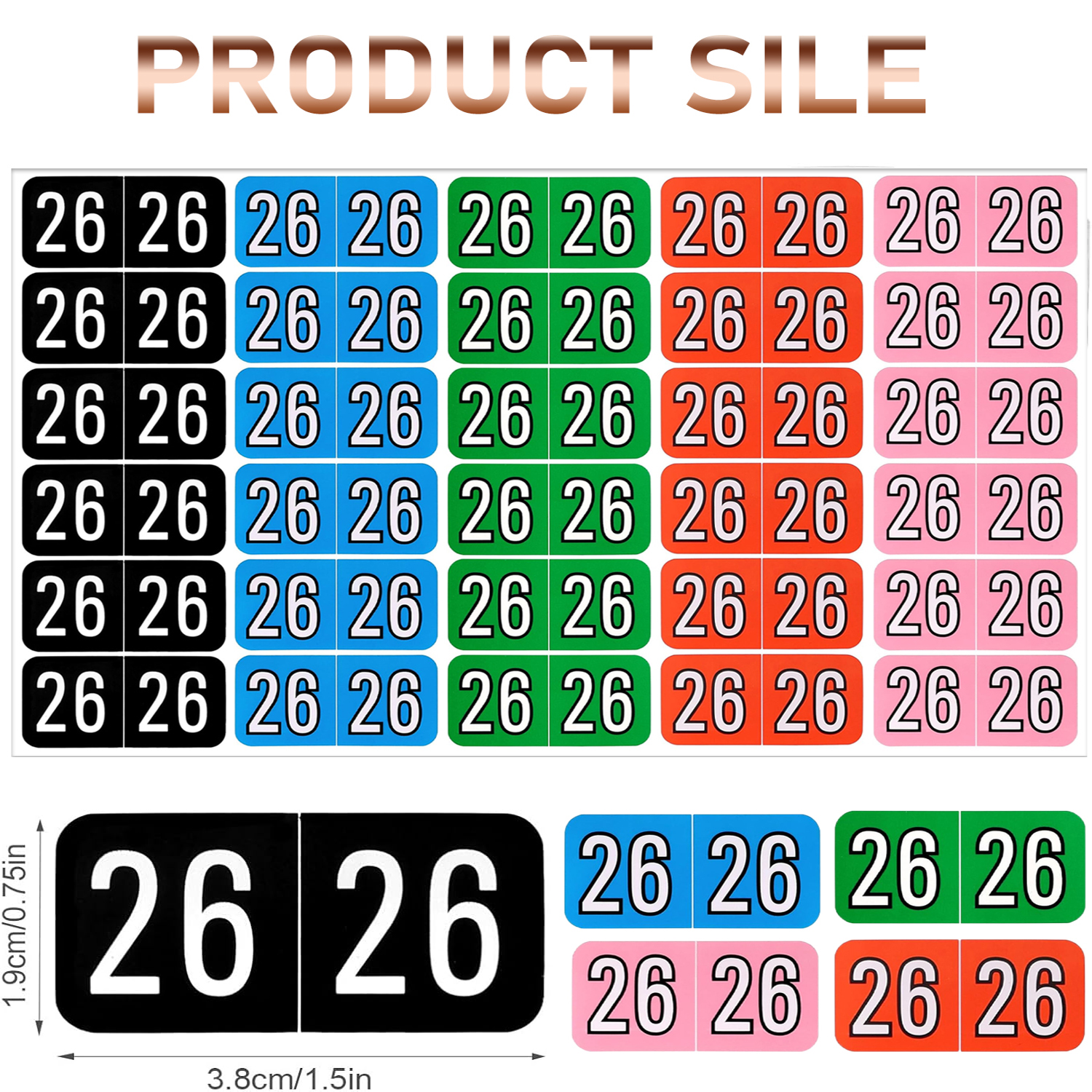 120/240pcs 2026 Year Stickers, - Medical Label ulasan dan harga