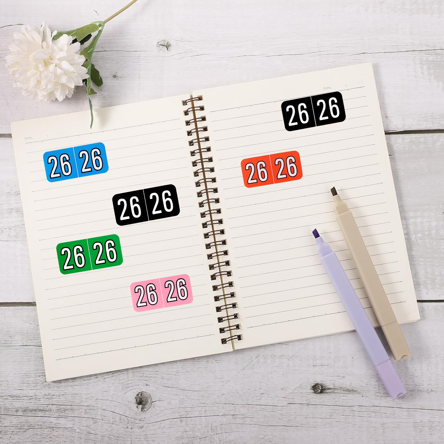 120/240pcs 2026 Year Stickers, - Medical Label ulasan dan harga
