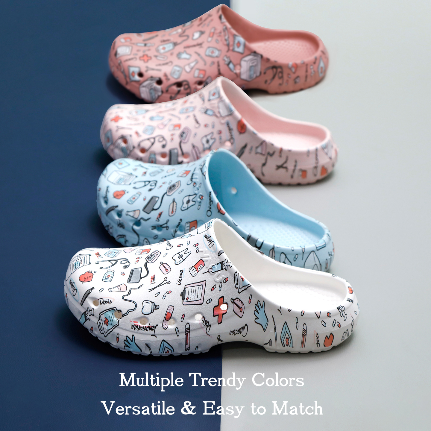 Medical Print Shoes EVA Non-sl - Medical Laboratory ulasan dan harga