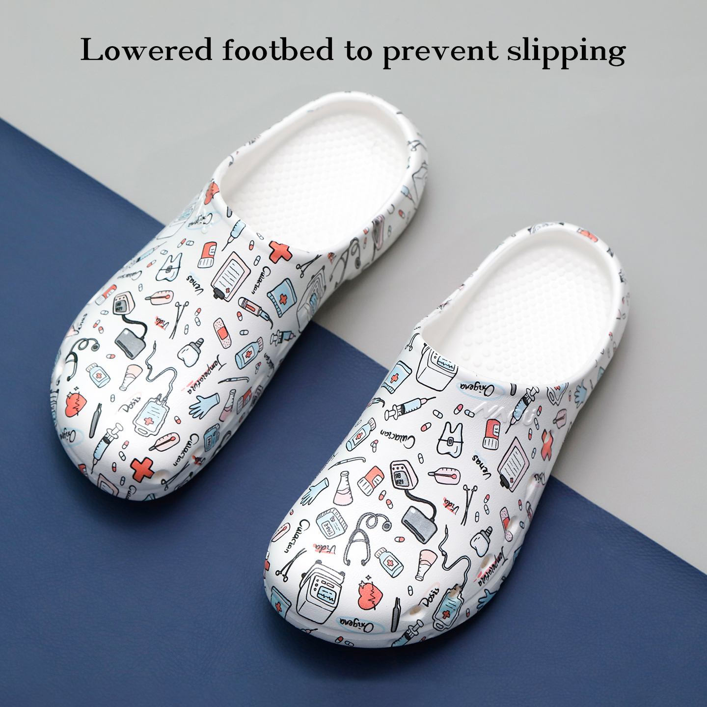 Medical Print Shoes EVA Non-sl - Medical Laboratory ulasan dan harga