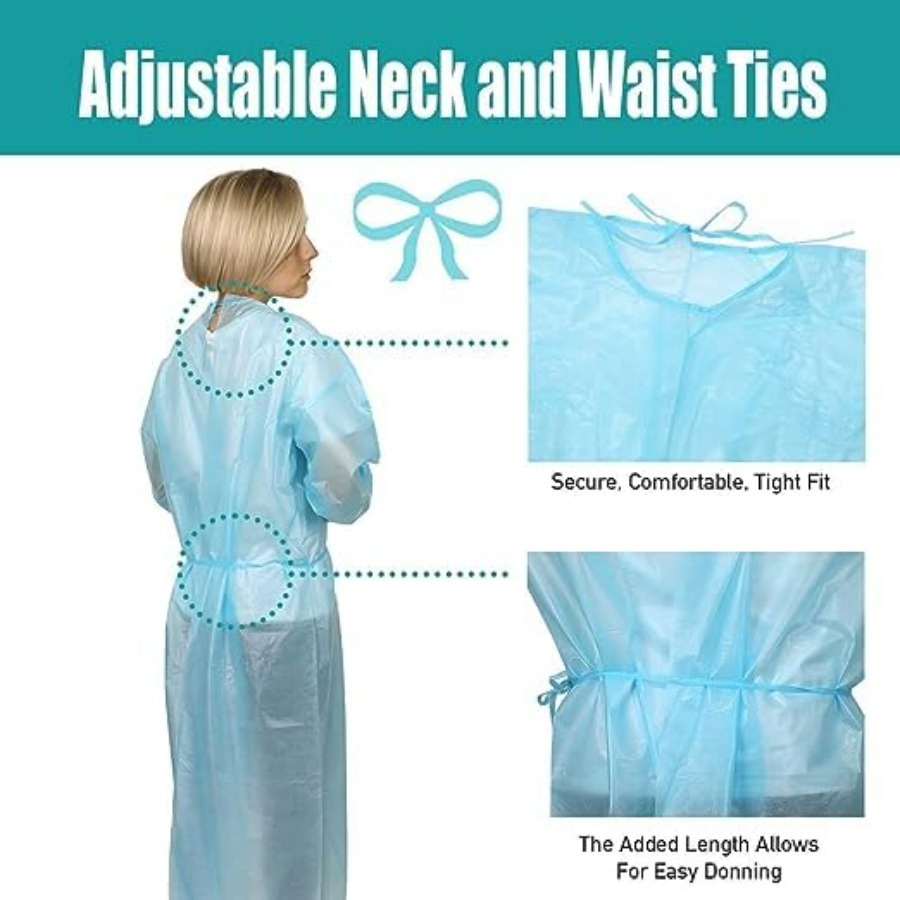 Pcs Disposable PPE Isolation M - Medical Laboratory ulasan dan harga
