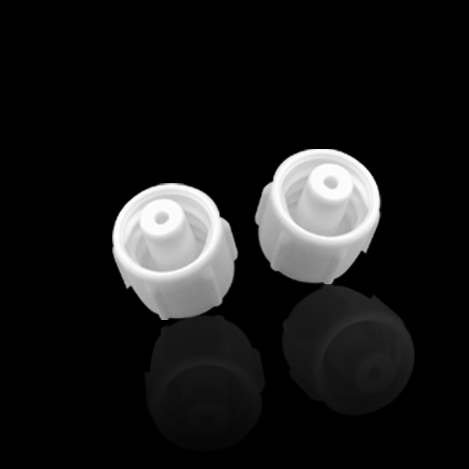 500pcs Male Luer Caps Hole for - Medical Laboratory ulasan dan harga